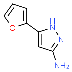 ChemSpider 2D Image | 3-Amino-5-(2-furyl)pyrazole | C7H7N3O