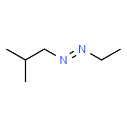 ChemSpider 2D Image | trans-ethyl-i-butyl-diazene | C6H14N2