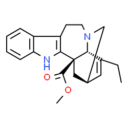 ChemSpider 2D Image | Catharanthine | C21H24N2O2