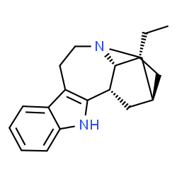 ChemSpider 2D Image | (2alpha,4alpha,5beta,18beta)-Ibogamine | C19H24N2