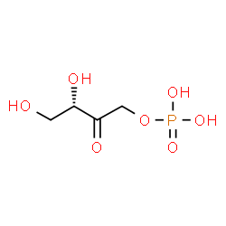 ChemSpider 2D Image | L-erythrulose 1-phosphate | C4H9O7P