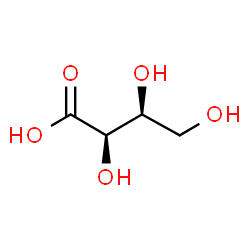 ChemSpider 2D Image | L-threonic acid | C4H8O5