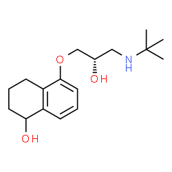 ChemSpider 2D Image | dihydrolevobunolol | C17H27NO3