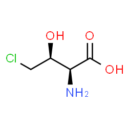 ChemSpider 2D Image | 4-Chloro-L-threonine | C4H8ClNO3