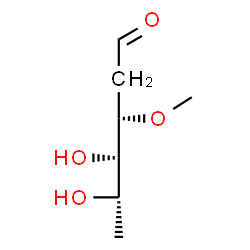 ChemSpider 2D Image | Oleandrose | C7H14O4