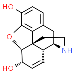 ChemSpider 2D Image | Normorphine | C16H17NO3