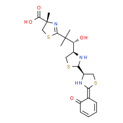 ChemSpider 2D Image | Yersiniabactin | C21H27N3O4S3