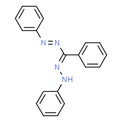 ChemSpider 2D Image | Benzaldehyde, alpha-(phenylazo)-, phenylhydrazone | C19H16N4