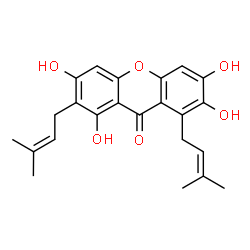 ChemSpider 2D Image | γ-mangostin | C23H24O6
