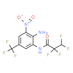ChemSpider 2D Image | nifluridide | C10H6F7N3O3