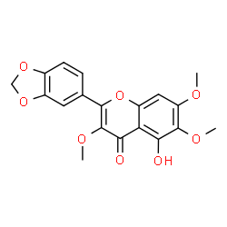 ChemSpider 2D Image | Melisimplin | C19H16O8