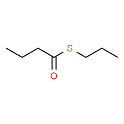 ChemSpider 2D Image | n-propyl thiobutyrate | C7H14OS