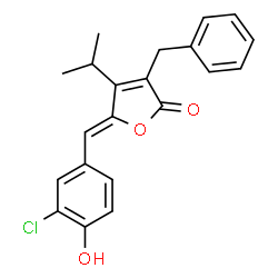 ChemSpider 2D Image | nostoclide II | C21H19ClO3