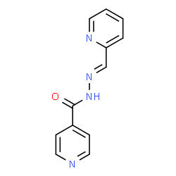 ChemSpider 2D Image | N'-[(E)-2-Pyridinylmethylene]isonicotinohydrazide | C12H10N4O