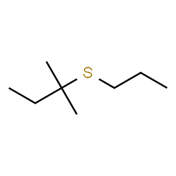 ChemSpider 2D Image | 3,3-dimethyl-4-thiaheptane | C8H18S