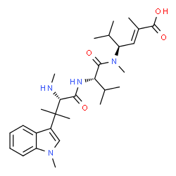 ChemSpider 2D Image | hemiasterlin C | C29H44N4O4