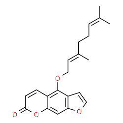 ChemSpider 2D Image | Bergamottin | C21H22O4