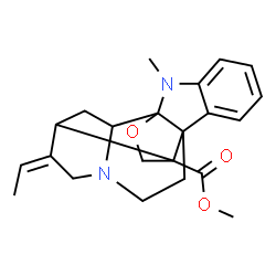 ChemSpider 2D Image | Methyl (19Z)-1-methyl-1,2-dihydro-2,17-epoxyakuammilan-16-carboxylate | C22H26N2O3