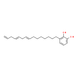 ChemSpider 2D Image | Urushiol V | C21H30O2