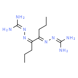 ChemSpider 2D Image | N''-{(4E,5Z)-5-[(Diaminomethylene)hydrazono]-4-octanylidene}carbonohydrazonic diamide | C10H22N8