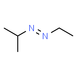 ChemSpider 2D Image | (E)-1-Ethyl-2-isopropyldiazene | C5H12N2