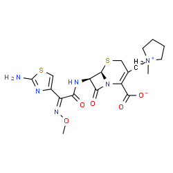 ChemSpider 2D Image | Cefepime | C19H24N6O5S2