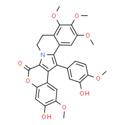 ChemSpider 2D Image | lamellarin T | C30H27NO9