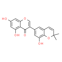 ChemSpider 2D Image | Semilicoisoflavone B | C20H16O6