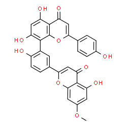 ChemSpider 2D Image | sequoiaflavone | C31H20O10