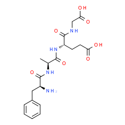 ChemSpider 2D Image | L-Phenylalanyl-L-alanyl-L-alpha-glutamylglycine | C19H26N4O7