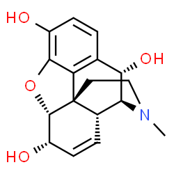 ChemSpider 2D Image | (10S)-hydroxymorphine | C17H19NO4