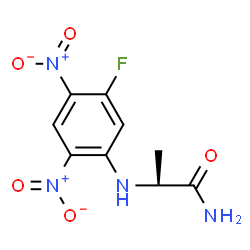 ChemSpider 2D Image | FDAA | C9H9FN4O5