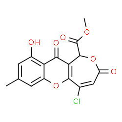 ChemSpider 2D Image | Chloromonilicin | C16H11ClO7
