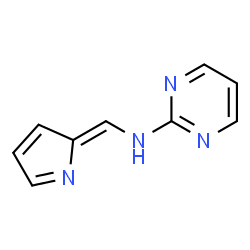 ChemSpider 2D Image | N-[(Z)-2H-Pyrrol-2-ylidenemethyl]-2-pyrimidinamine | C9H8N4