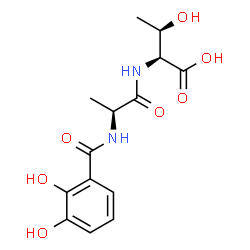 ChemSpider 2D Image | N-(2,3-Dihydroxybenzoyl)-L-alanyl-L-threonine | C14H18N2O7