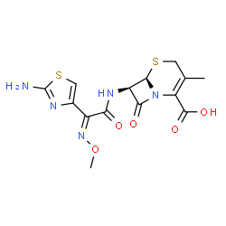 ChemSpider 2D Image | Cefetamet | C14H15N5O5S2