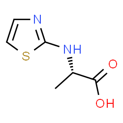 ChemSpider 2D Image | β-(2-thiazolyl)-dl-alanine | C6H8N2O2S