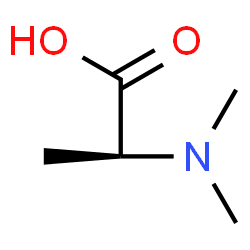 ChemSpider 2D Image | N,N-Dimethyl-L-alanine | C5H11NO2