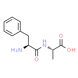 ChemSpider 2D Image | Phe-Ala | C12H16N2O3