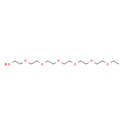 ChemSpider 2D Image | 3,6,9,12,15,18-Hexaoxaicosan-1-ol | C14H30O7