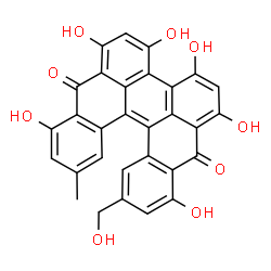 ChemSpider 2D Image | Protopseudohypericin | C30H18O9