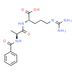 ChemSpider 2D Image | Bz-Ala-Arg-OH | C16H23N5O4