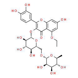 ChemSpider 2D Image | O-ETHYLRUTIN | C29H34O16