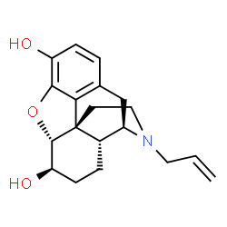 ChemSpider 2D Image | (5alpha,6beta)-17-Allyl-4,5-epoxymorphinan-3,6-diol | C19H23NO3