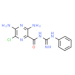 ChemSpider 2D Image | Phenamil | C12H12ClN7O