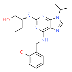 ChemSpider 2D Image | olomoucine II | C19H26N6O2