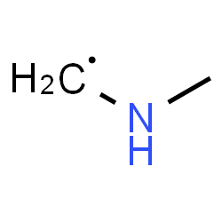 ChemSpider 2D Image | (Methylamino)methyl | C2H6N