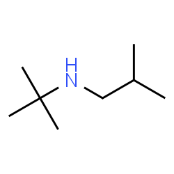 ChemSpider 2D Image | N-(tert-butyl)-N-isobutylamine | C8H19N