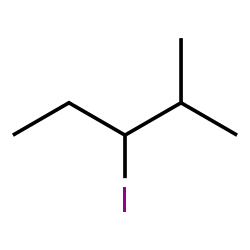 ChemSpider 2D Image | 3-Iodo-2-methylpentane | C6H13I