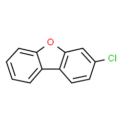 ChemSpider 2D Image | 3-chlorodibenzofuran | C12H7ClO